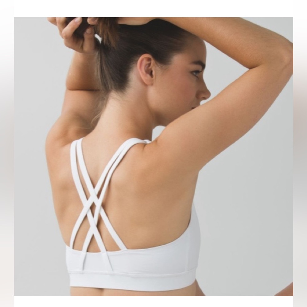 Lululemon Energy Bra in White